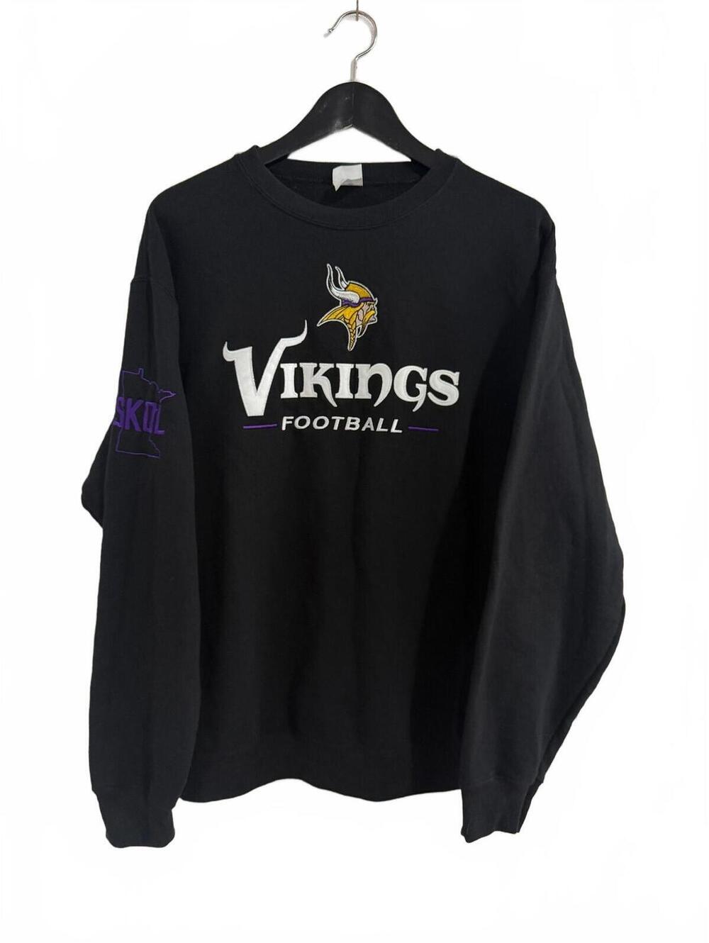 Minnesota Vikings NFL Football Crewneck Sweatshirt Size L
